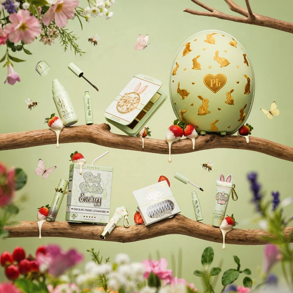 P. Louise Green Bunny Bath & Body Gift Set